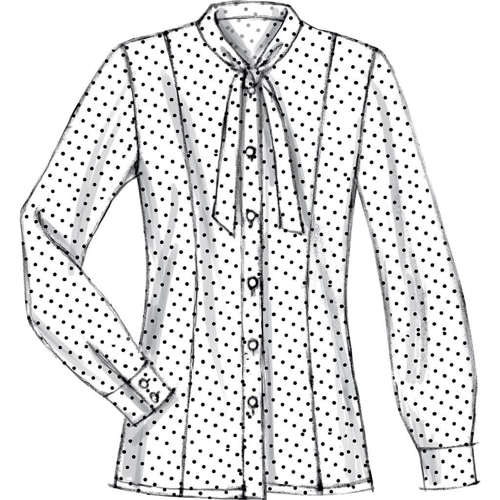 Vogue Pattern V9029 Misses Blouse 9029 Image 10 From Patternsandplains.com.jpg