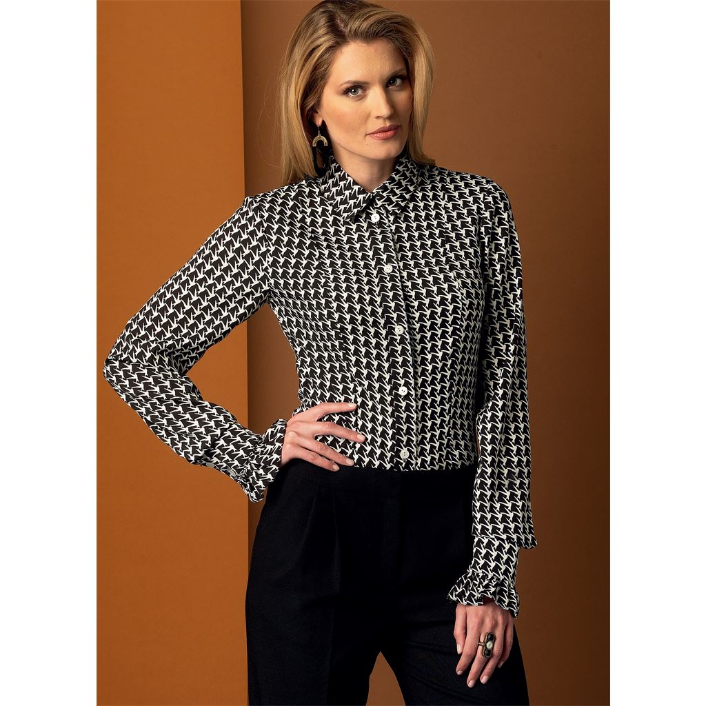 Vogue Pattern V9029 Misses Blouse 9029 Image 5 From Patternsandplains.com.jpg