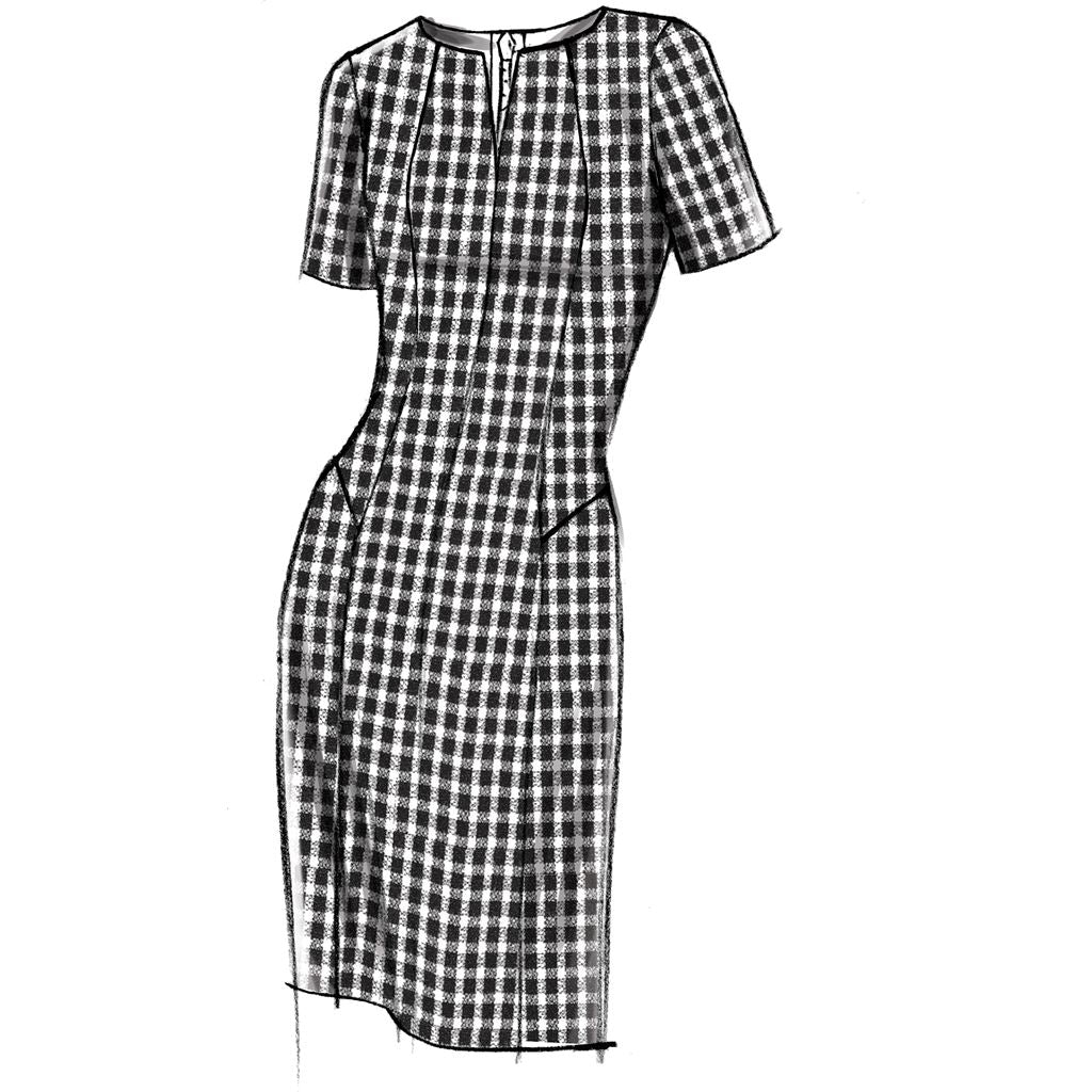 Vogue Pattern V9050 Misses Misses Petite Dress 9050 Image 10 From Patternsandplains.com.jpg