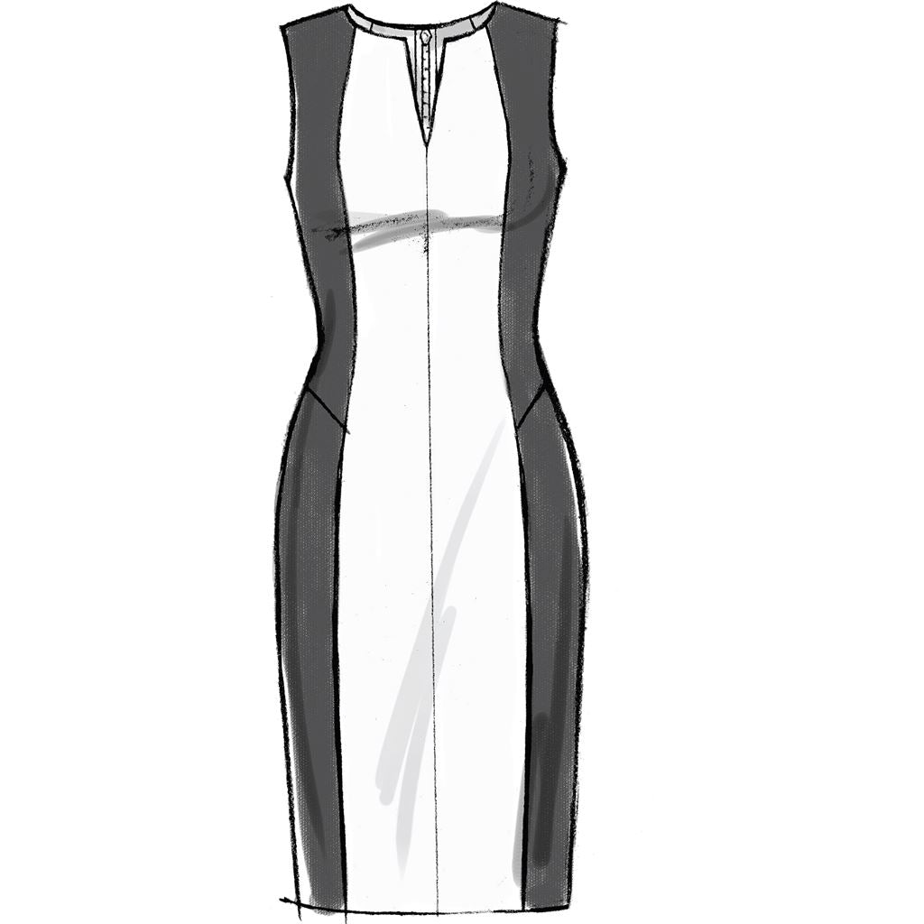 Vogue Pattern V9050 Misses Misses Petite Dress 9050 Image 8 From Patternsandplains.com.jpg