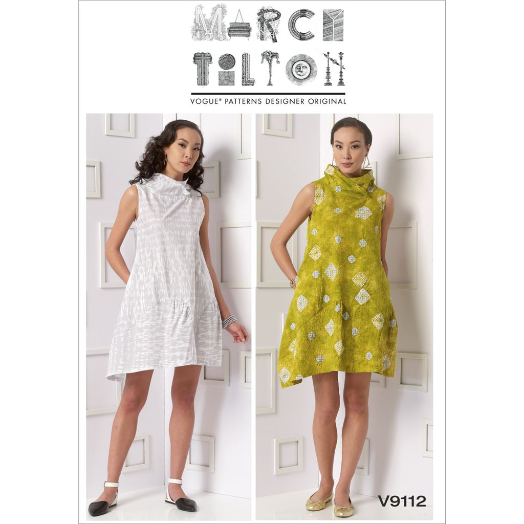 Vogue Pattern V9112 Misses Dress 9112 Image 1 From Patternsandplains.com