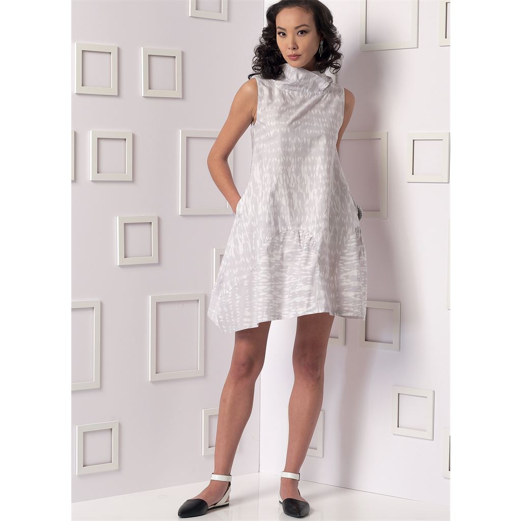 Vogue Pattern V9112 Misses Dress 9112 Image 2 From Patternsandplains.com.jpg