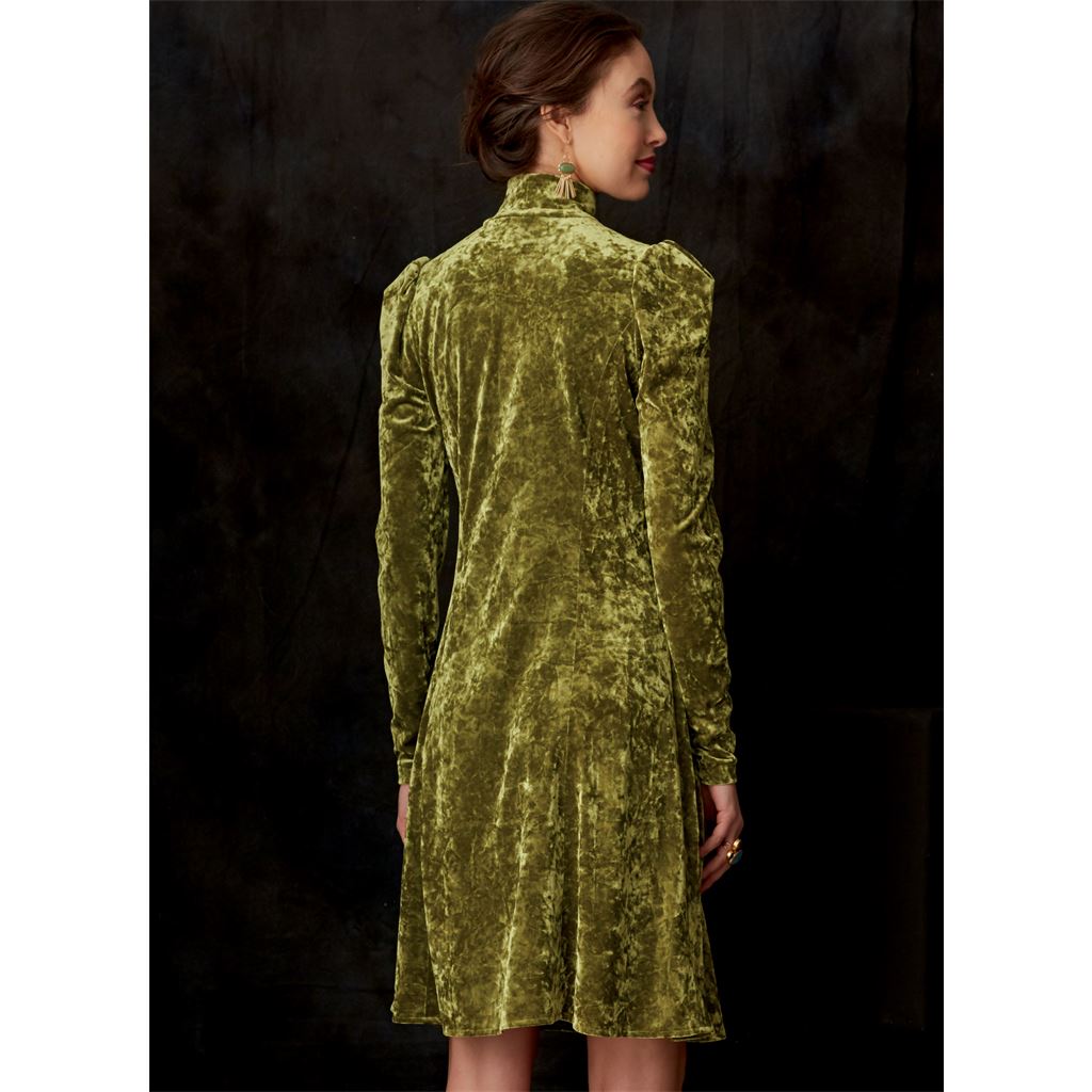 Vogue Pattern V9264 Misses Misses Petite Knit Fit And Flare Dresses 9264 Image 6 From Patternsandplains.com.jpg