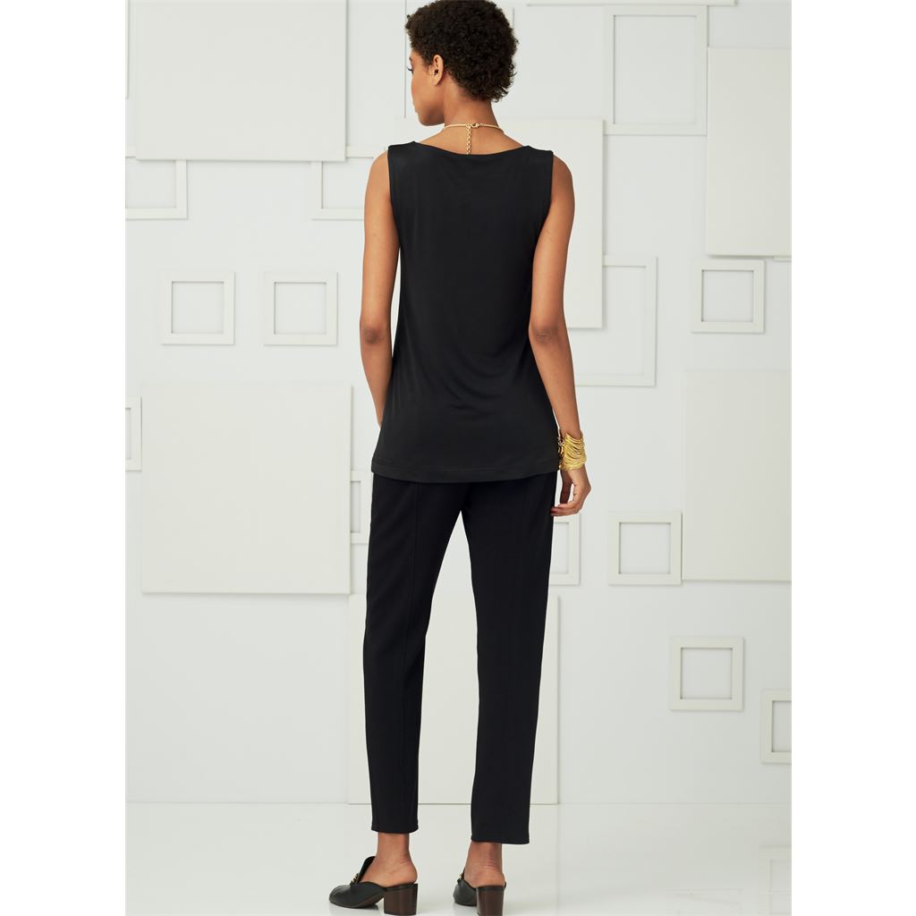 Vogue Pattern V9286 Misses Tops Straight Skirt and Pants 9286 Image 10 From Patternsandplains.com.jpg