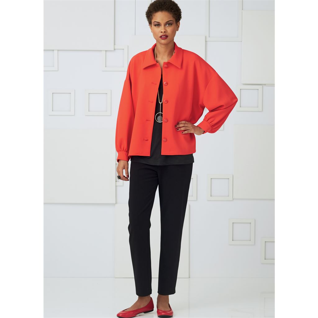 Vogue Pattern V9286 Misses Tops Straight Skirt and Pants 9286 Image 4 From Patternsandplains.com.jpg