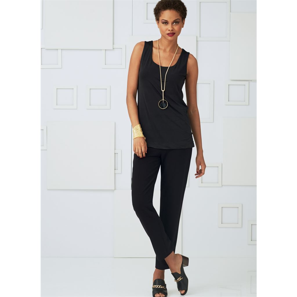 Vogue Pattern V9286 Misses Tops Straight Skirt and Pants 9286 Image 6 From Patternsandplains.com.jpg