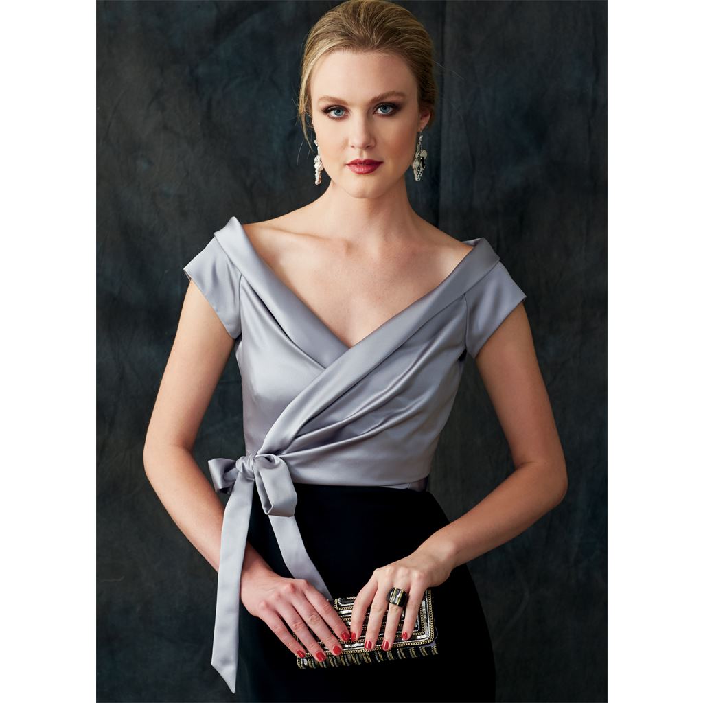 Vogue Pattern V9291 Misses Wraps Shrug and Scarf 9291 Image 3 From Patternsandplains.com.jpg