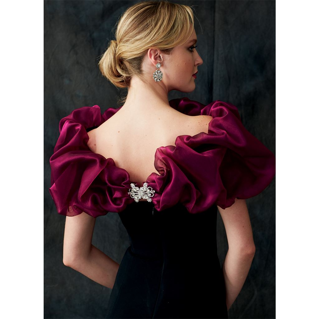 Vogue Pattern V9291 Misses Wraps Shrug and Scarf 9291 Image 9 From Patternsandplains.com.jpg