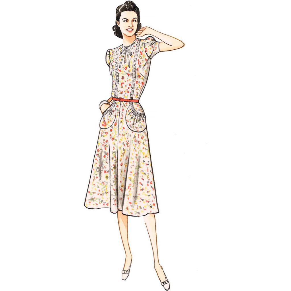 Vogue Pattern V9294 Misses Dress 9294 Image 3 From Patternsandplains.com.jpg