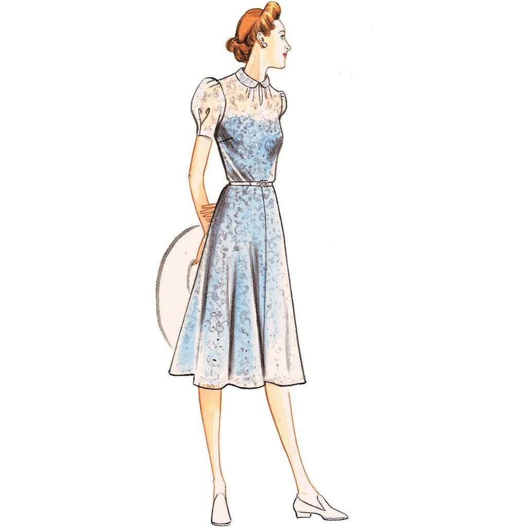 Vogue Pattern V9294 Misses Dress 9294 Image 4 From Patternsandplains.com.jpg