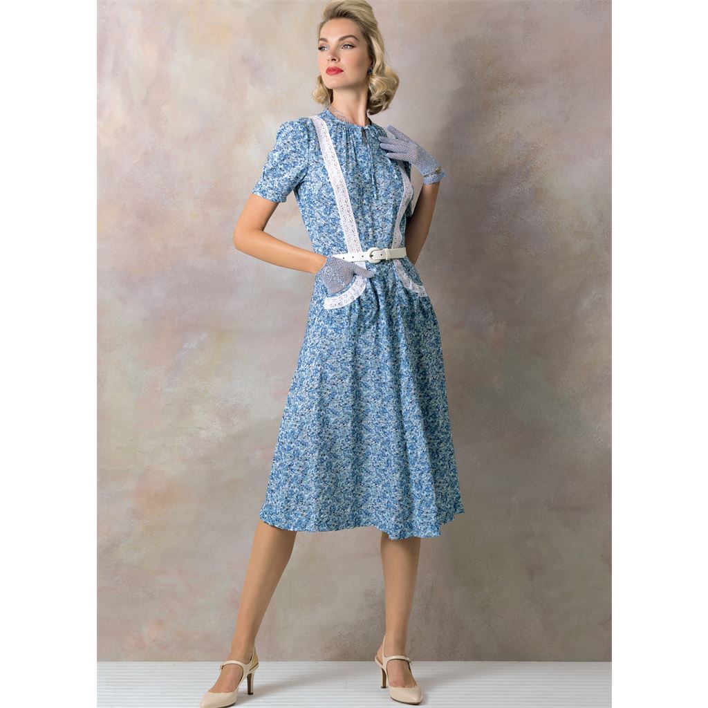 Vogue Pattern V9294 Misses Dress 9294 Image 6 From Patternsandplains.com.jpg