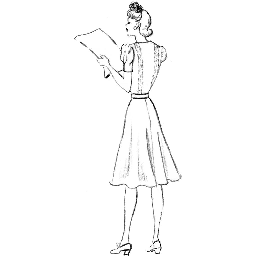 Vogue Pattern V9294 Misses Dress 9294 Image 7 From Patternsandplains.com.jpg