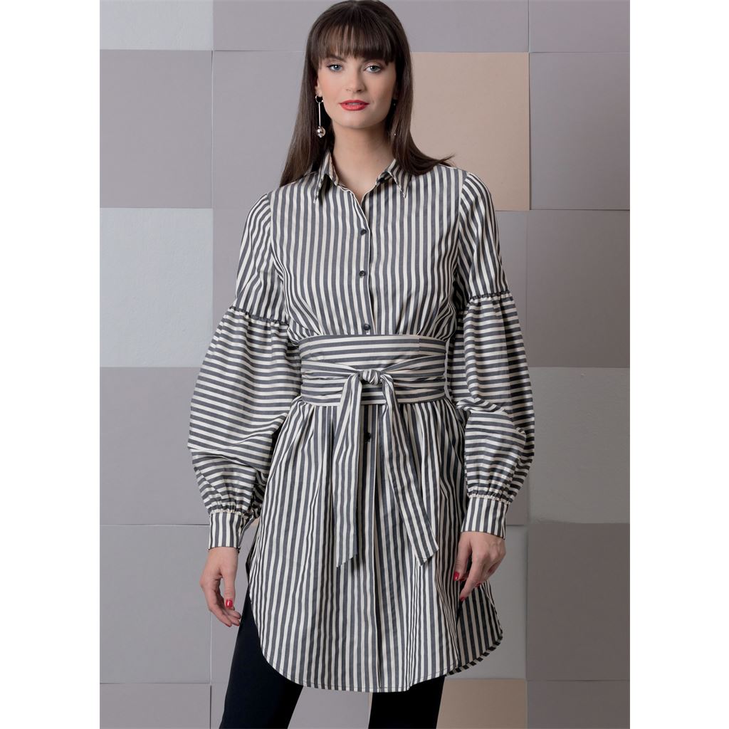 Vogue Pattern V9299 Misses Top and Belt 9299 Image 2 From Patternsandplains.com.jpg