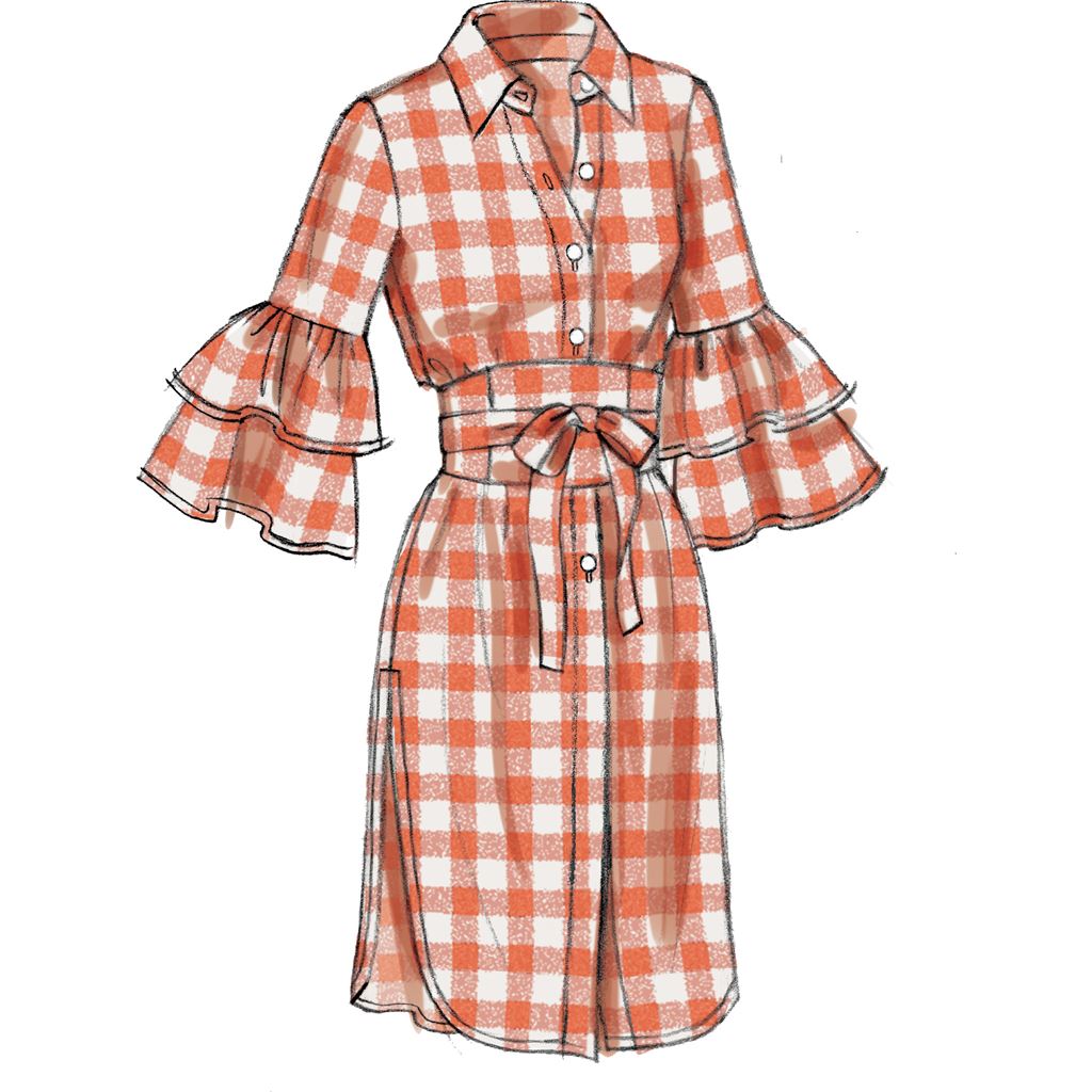 Vogue Pattern V9299 Misses Top and Belt 9299 Image 3 From Patternsandplains.com.jpg