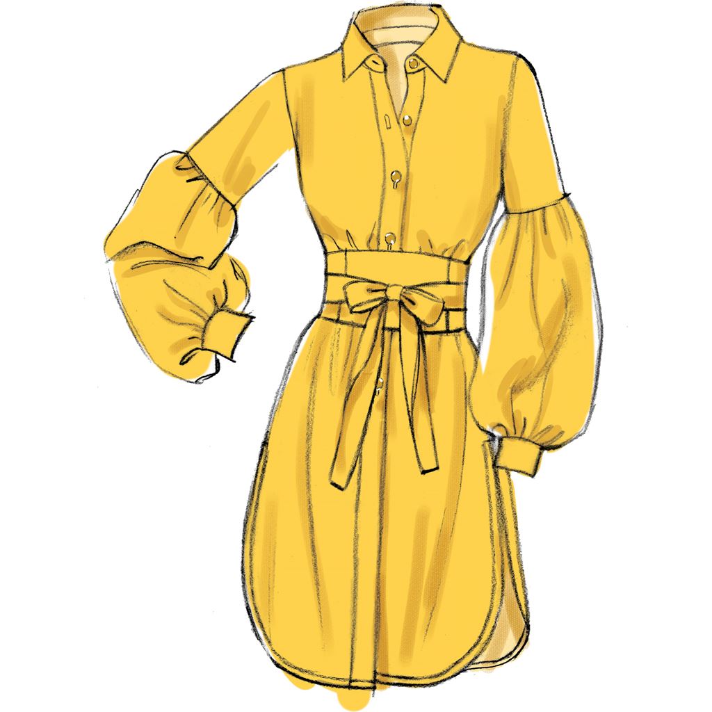 Vogue Pattern V9299 Misses Top and Belt 9299 Image 8 From Patternsandplains.com.jpg