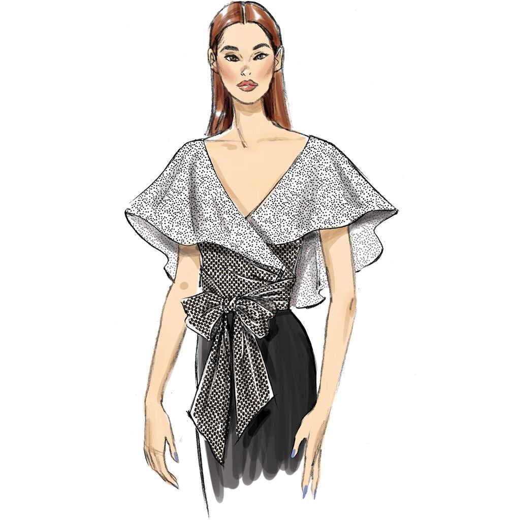 Vogue Pattern V9315 Misses Top 9315 Image 3 From Patternsandplains.com.jpg