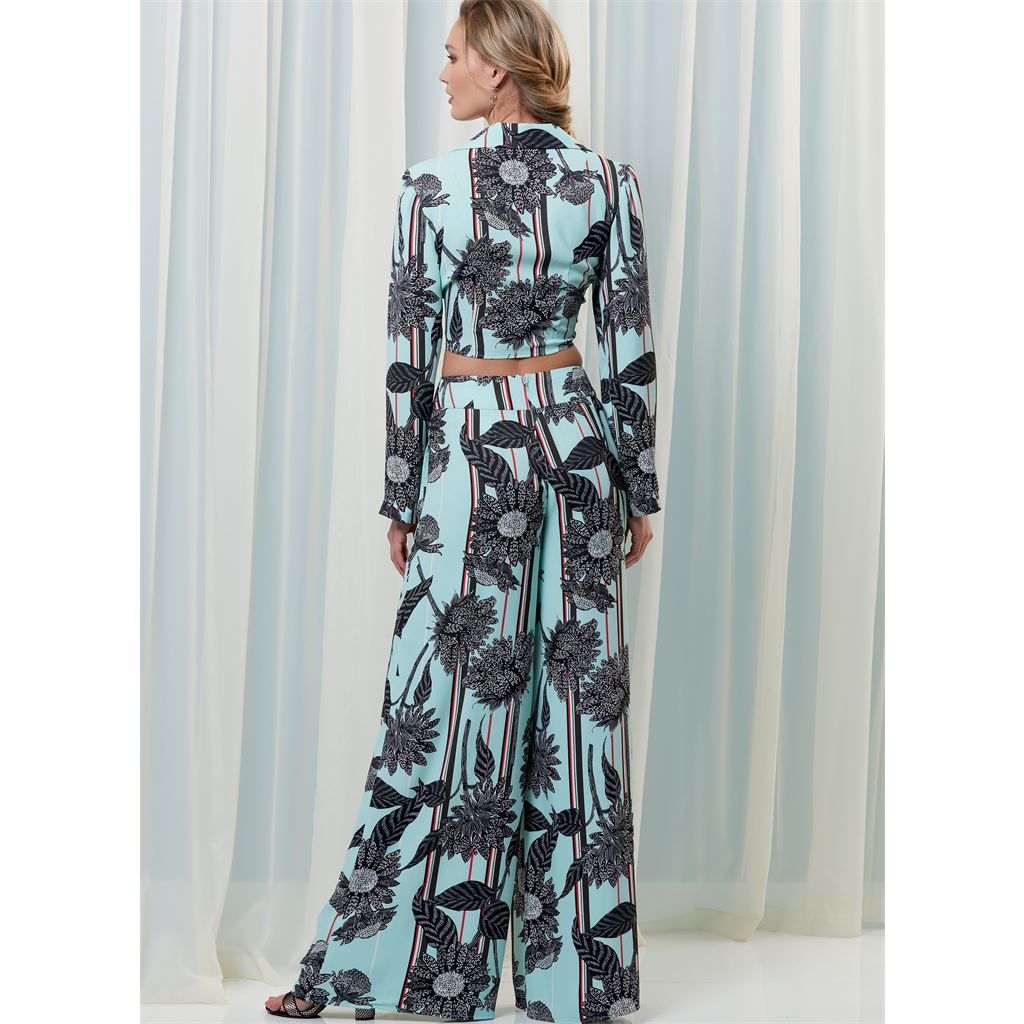 Vogue Pattern V9319 Misses Top Shorts and Pants 9319 Image 5 From Patternsandplains.com.jpg