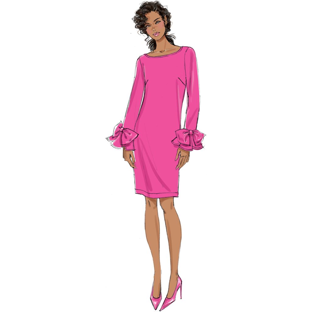 Vogue Pattern V9325 Misses Dress 9325 Image 3 From Patternsandplains.com