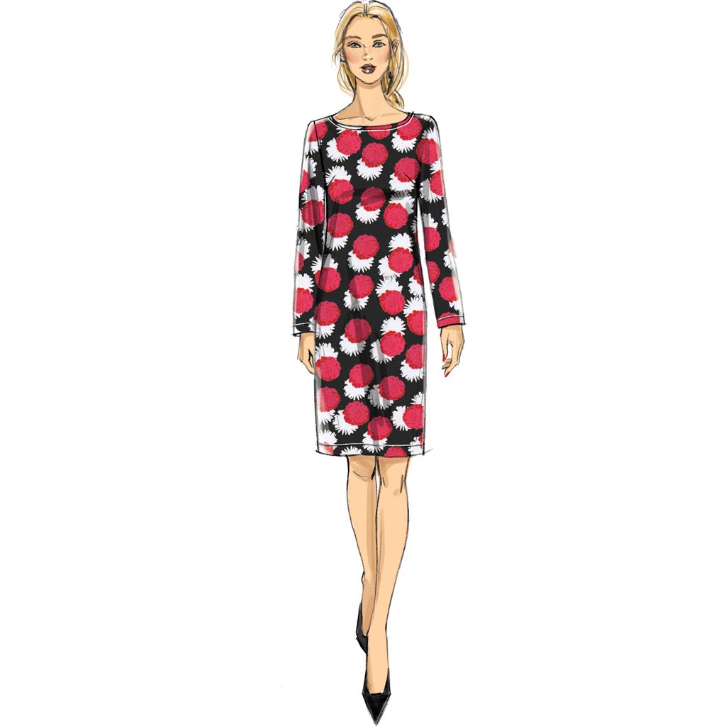 Vogue Pattern V9325 Misses Dress 9325 Image 4 From Patternsandplains.com