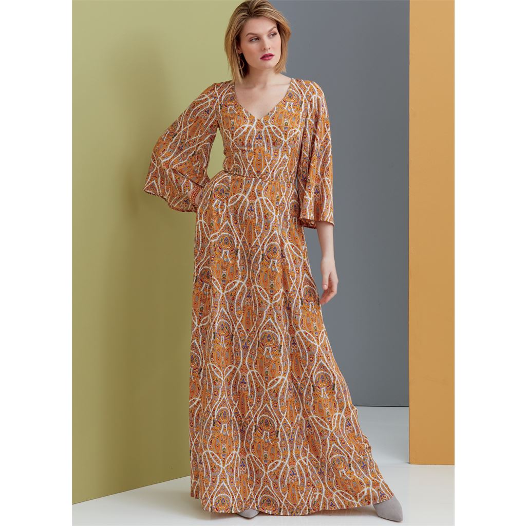 Vogue Pattern V9328 Misses Dress 9328 Image 10 From Patternsandplains.com