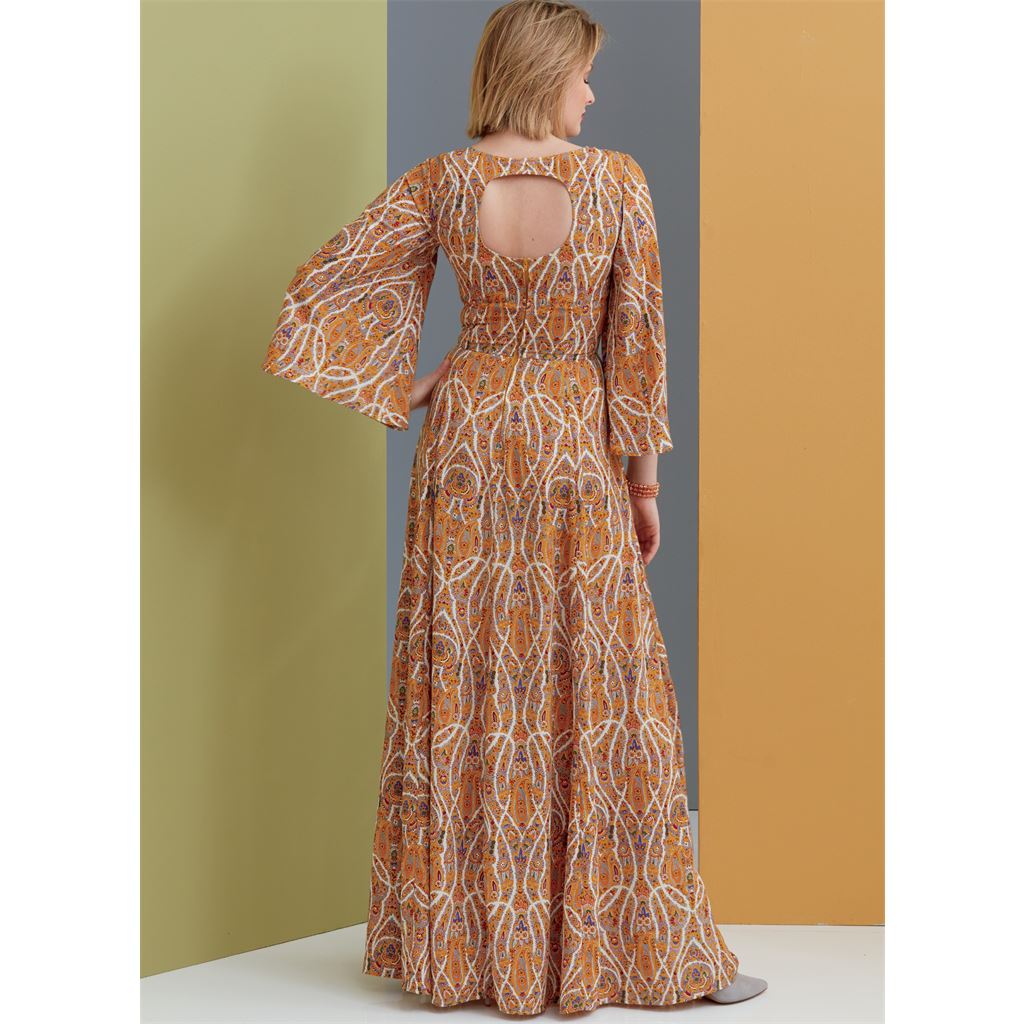 Vogue Pattern V9328 Misses Dress 9328 Image 12 From Patternsandplains.com