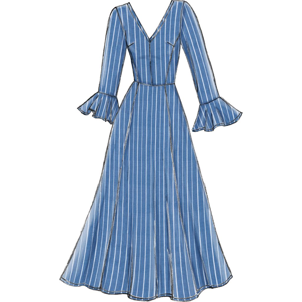 Vogue Pattern V9328 Misses Dress 9328 Image 3 From Patternsandplains.com