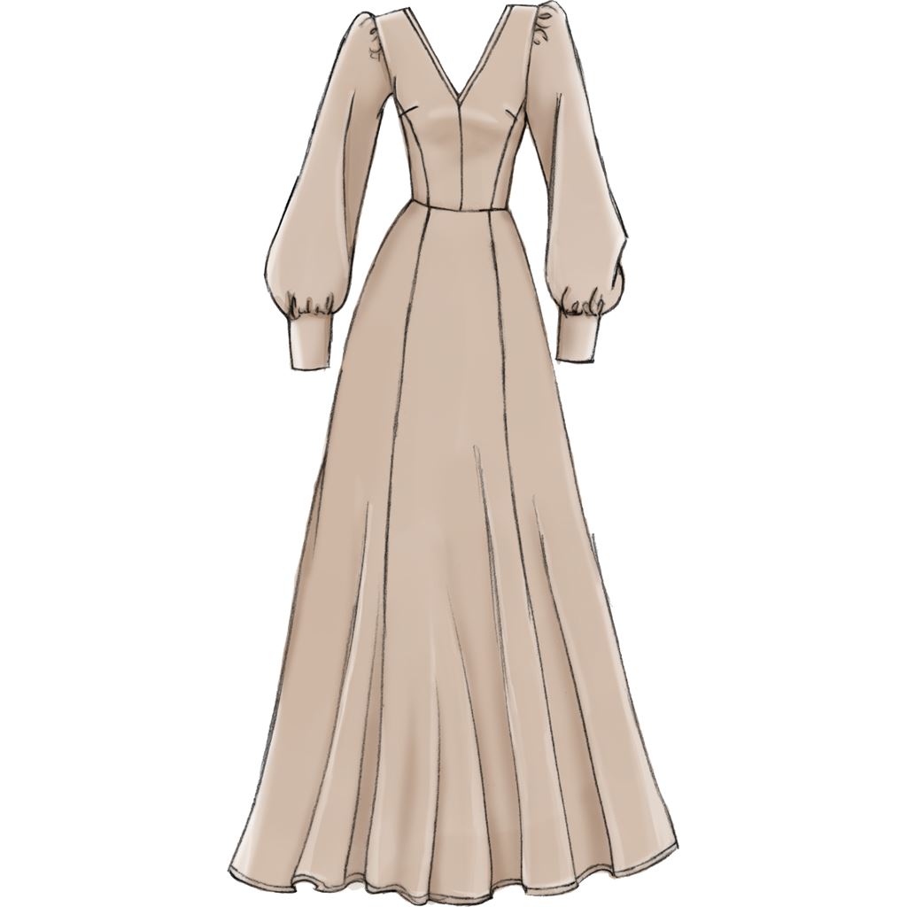 Vogue Pattern V9328 Misses Dress 9328 Image 6 From Patternsandplains.com