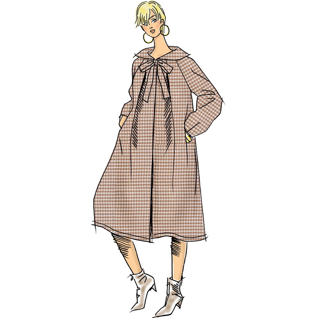 Vogue Pattern V9340 Misses Coat 9340 Image 3 From Patternsandplains.com