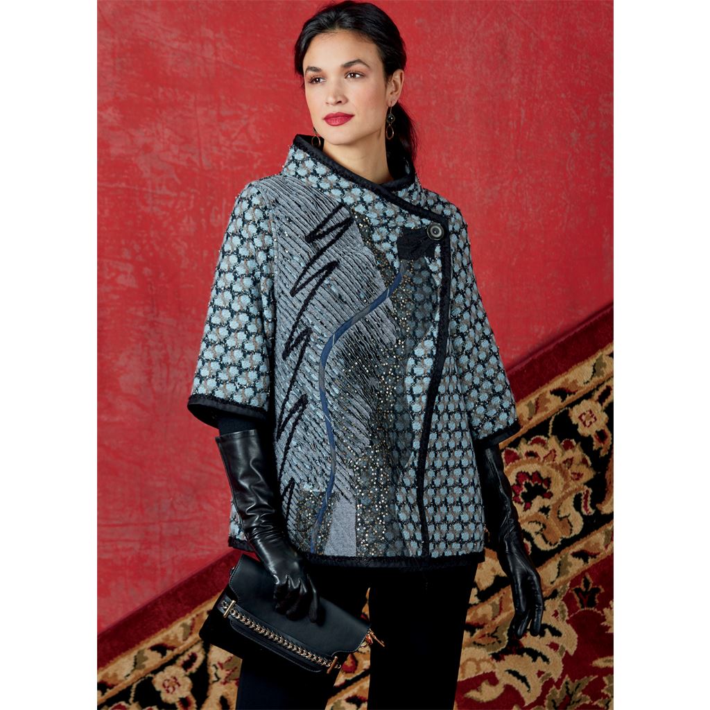 Vogue Pattern V9341 Misses Jacket 9341 Image 2 From Patternsandplains.com