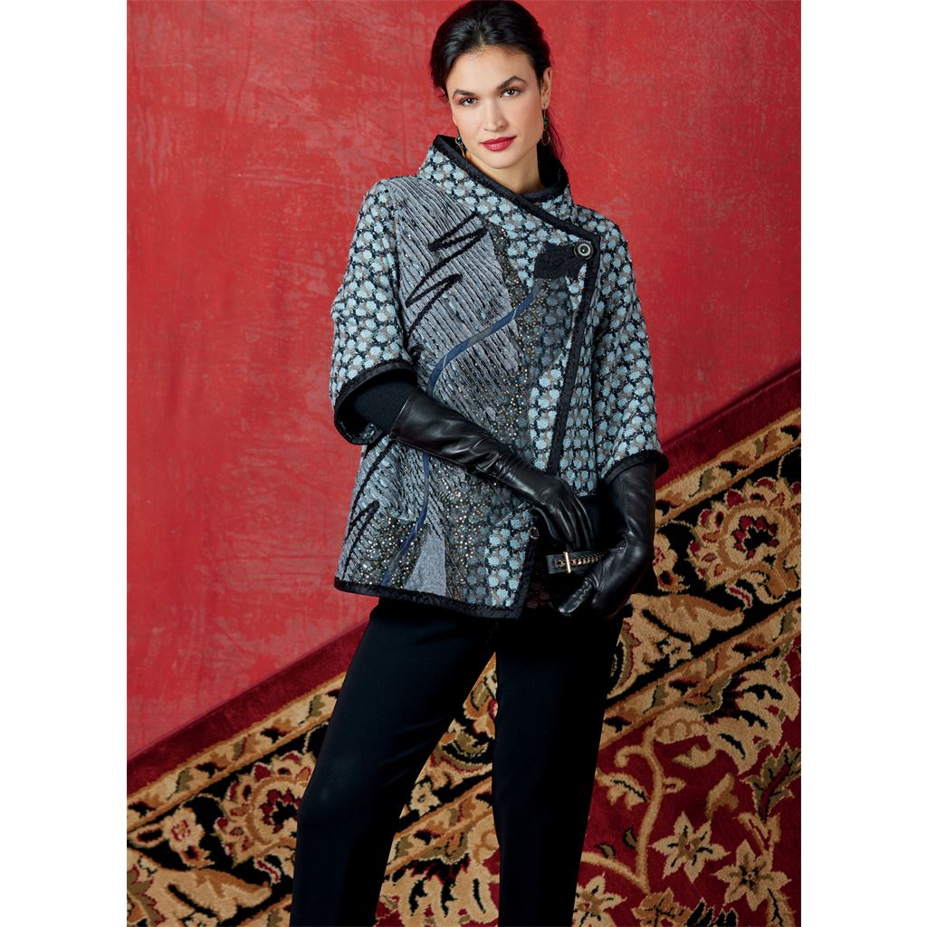 Vogue Pattern V9341 Misses Jacket 9341 Image 3 From Patternsandplains.com