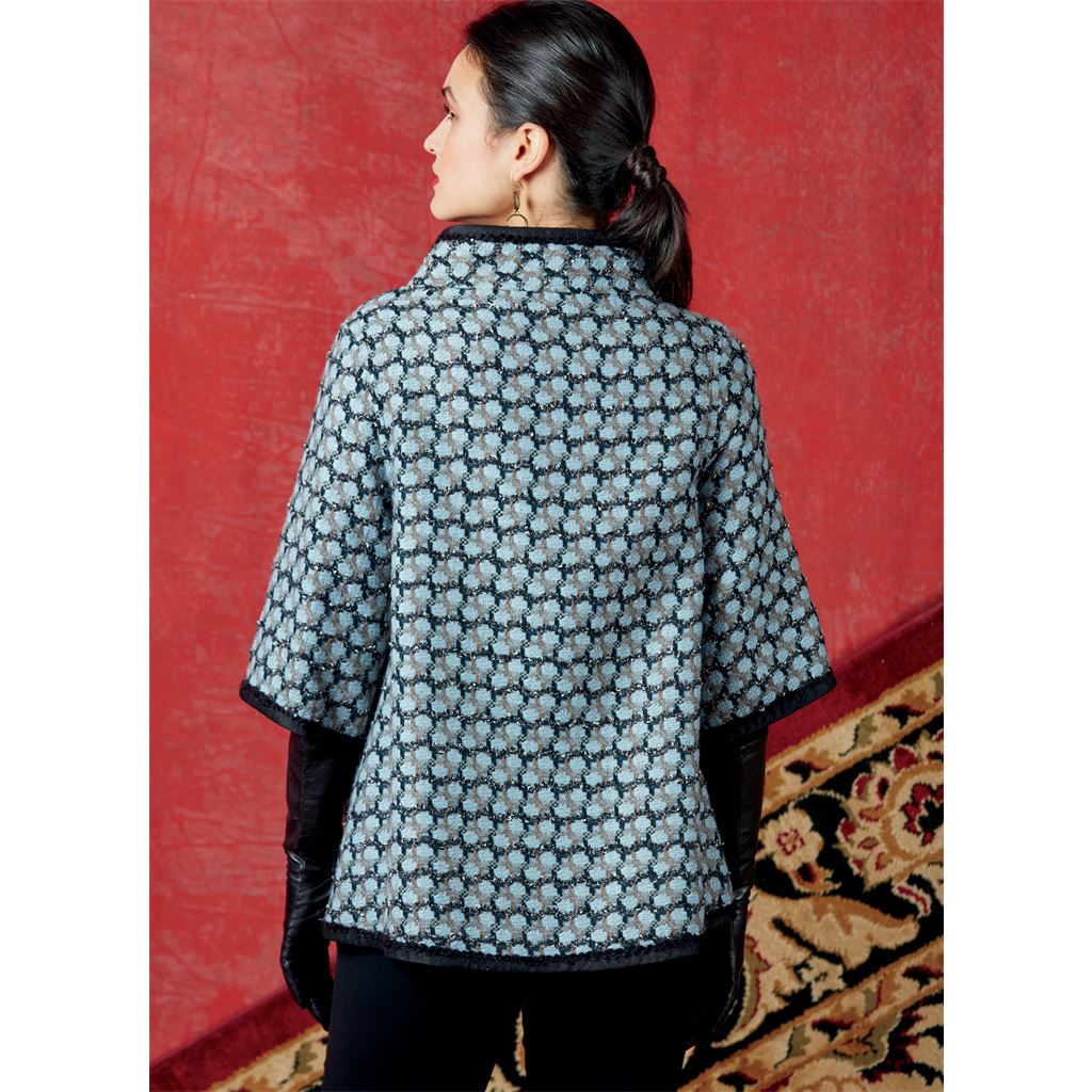 Vogue Pattern V9341 Misses Jacket 9341 Image 4 From Patternsandplains.com