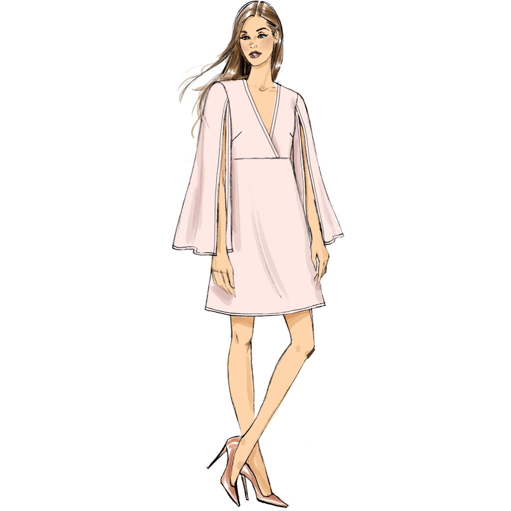 Vogue Pattern V9344 Misses Dress 9344 Image 3 From Patternsandplains.com