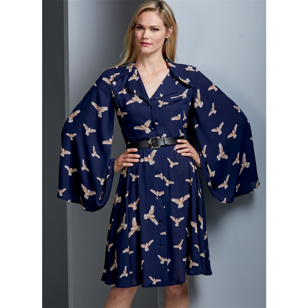 Vogue Pattern V9345 Misses Dress 9345 Image 9 From Patternsandplains.com