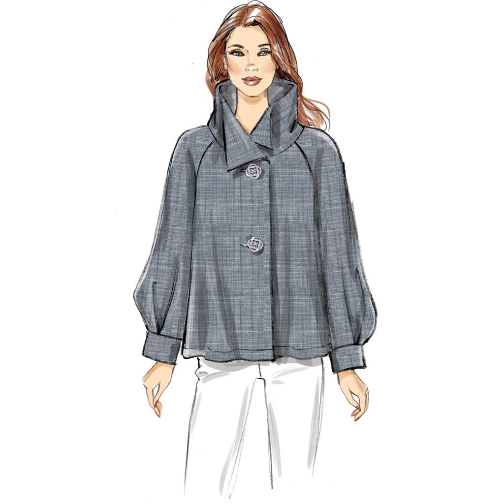 Vogue Pattern V9347 Misses Top 9347 Image 4 From Patternsandplains.com