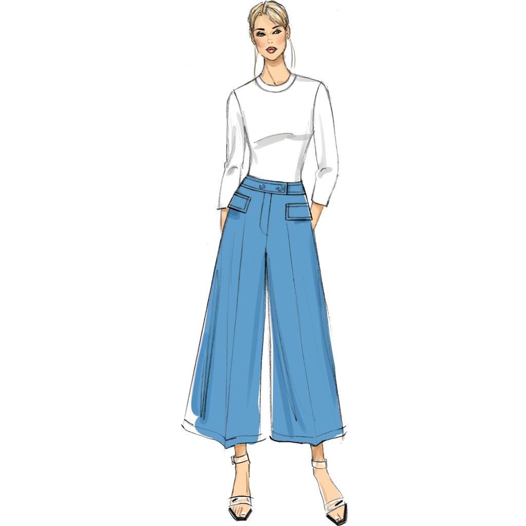 Vogue Pattern V9361 Misses Misses Petite Pants 9361 Image 2 From Patternsandplains.com